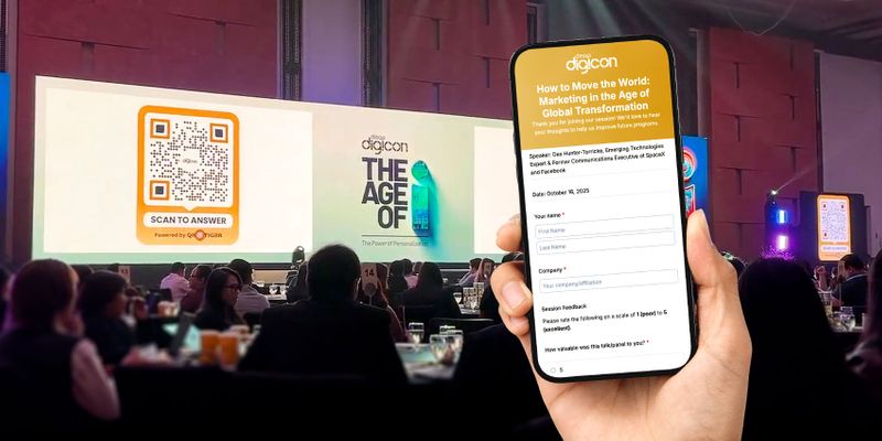 QRators dalam Tindakan: Kod QR Mengemaskini Pengumpulan Maklum Balas Moden DigiCon